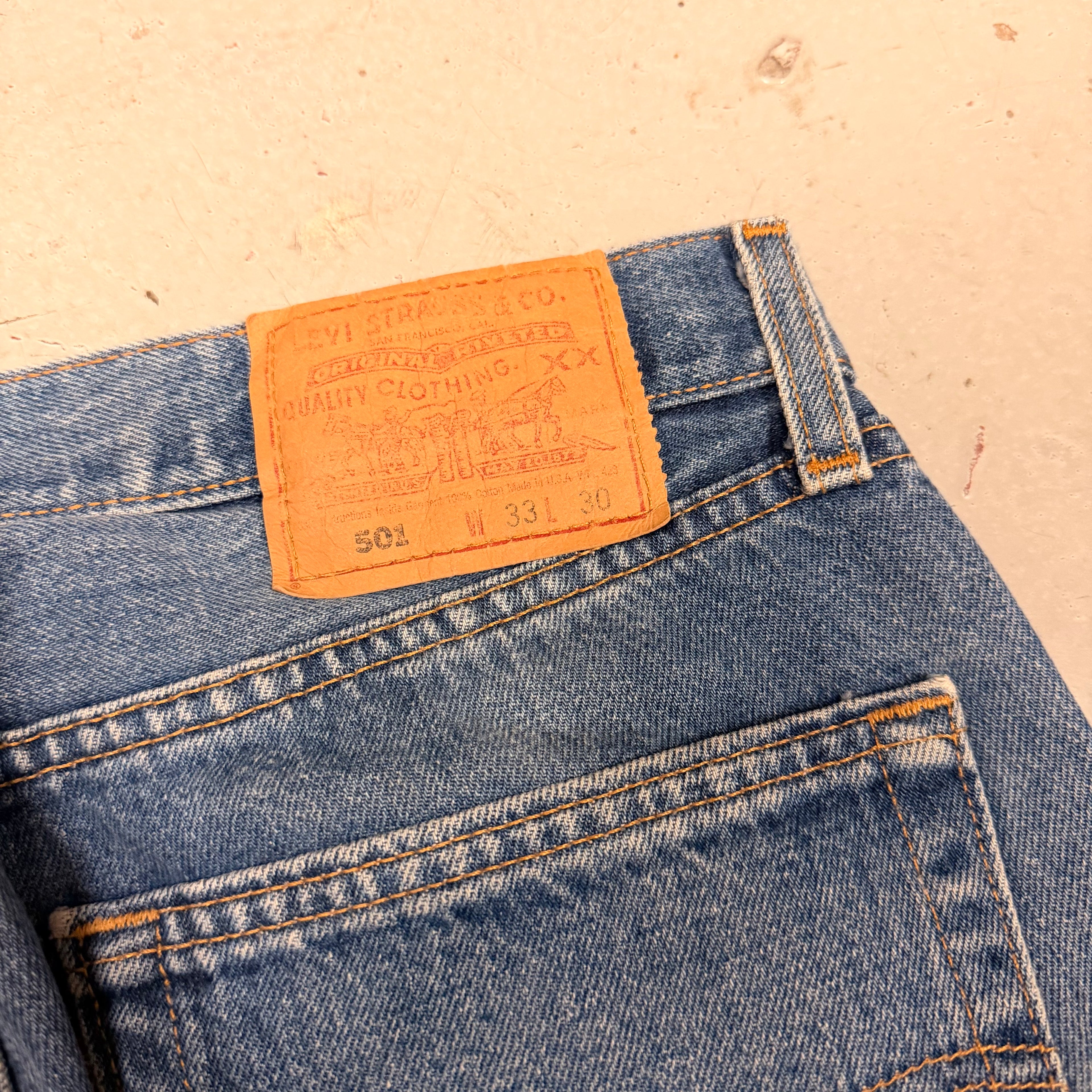 Vintage 90's Levis 501 Jeans (30X30)