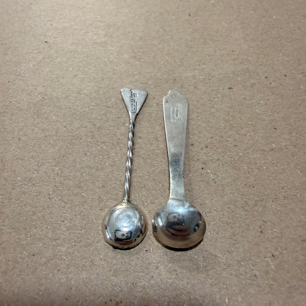 Sterling Snuff Spoons (set of 2)