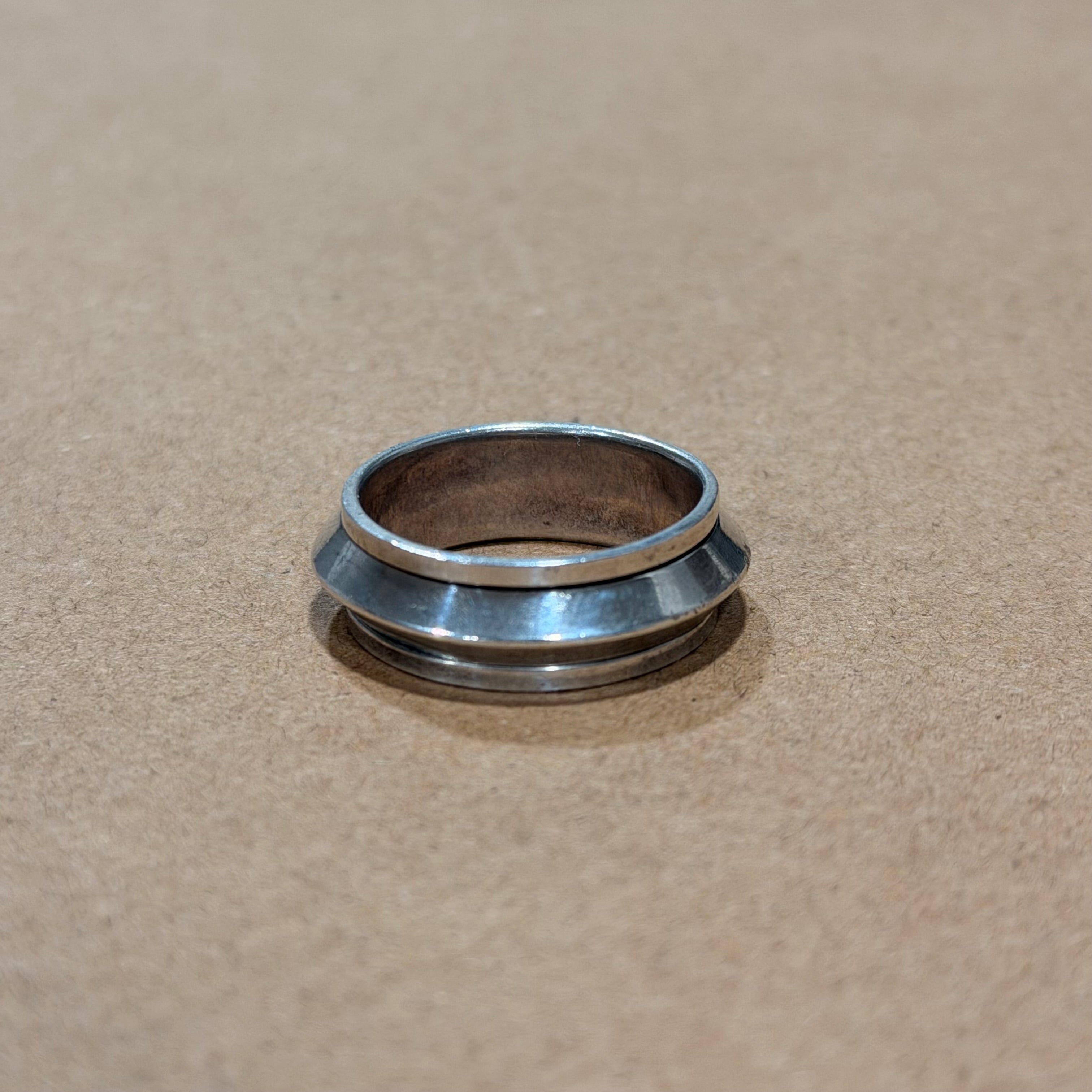 Sterling Rotating Spinner Ring Sz 10.5