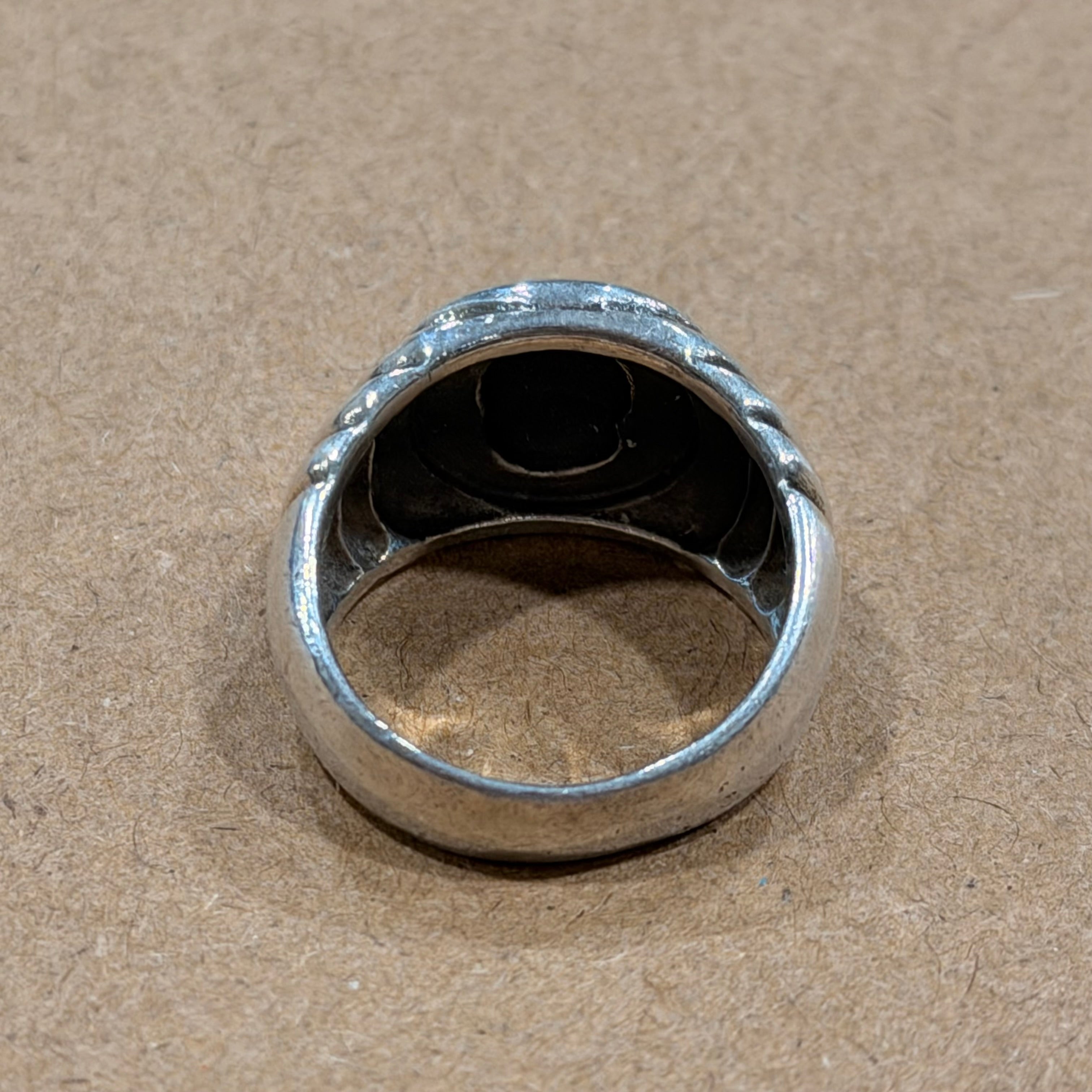 Sterling Grateful Dead Skull Ring Sz 6