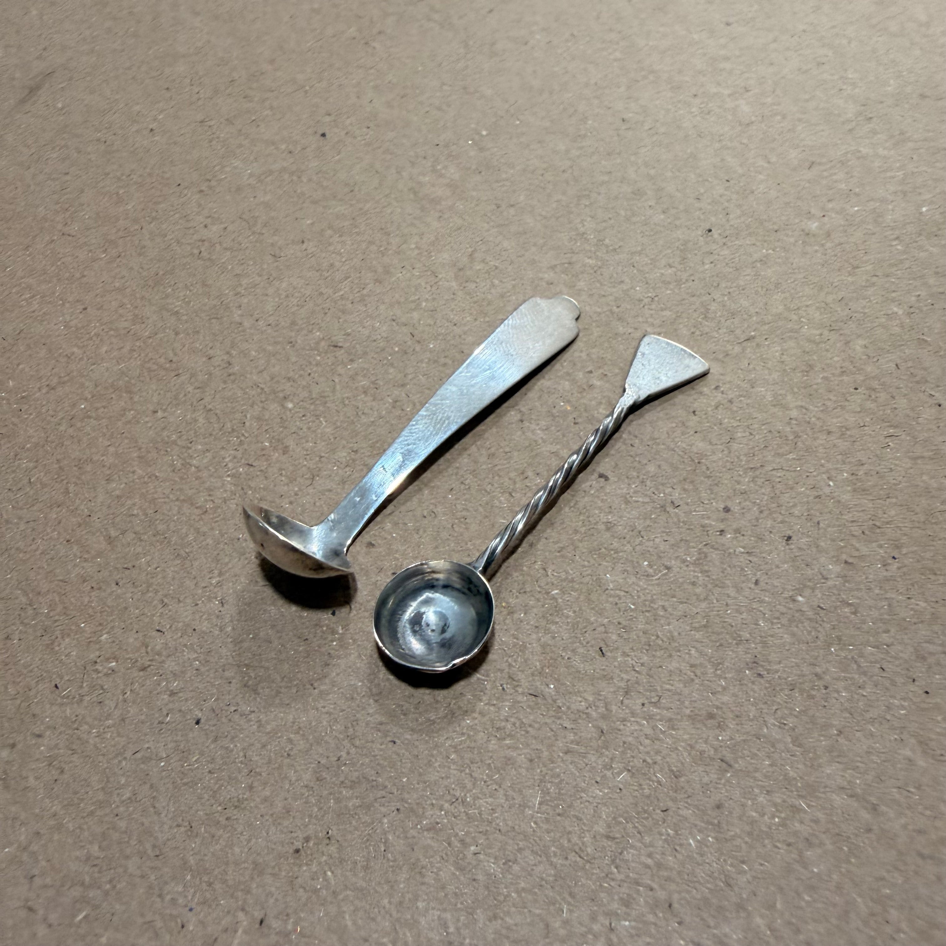 Sterling Snuff Spoons (set of 2)