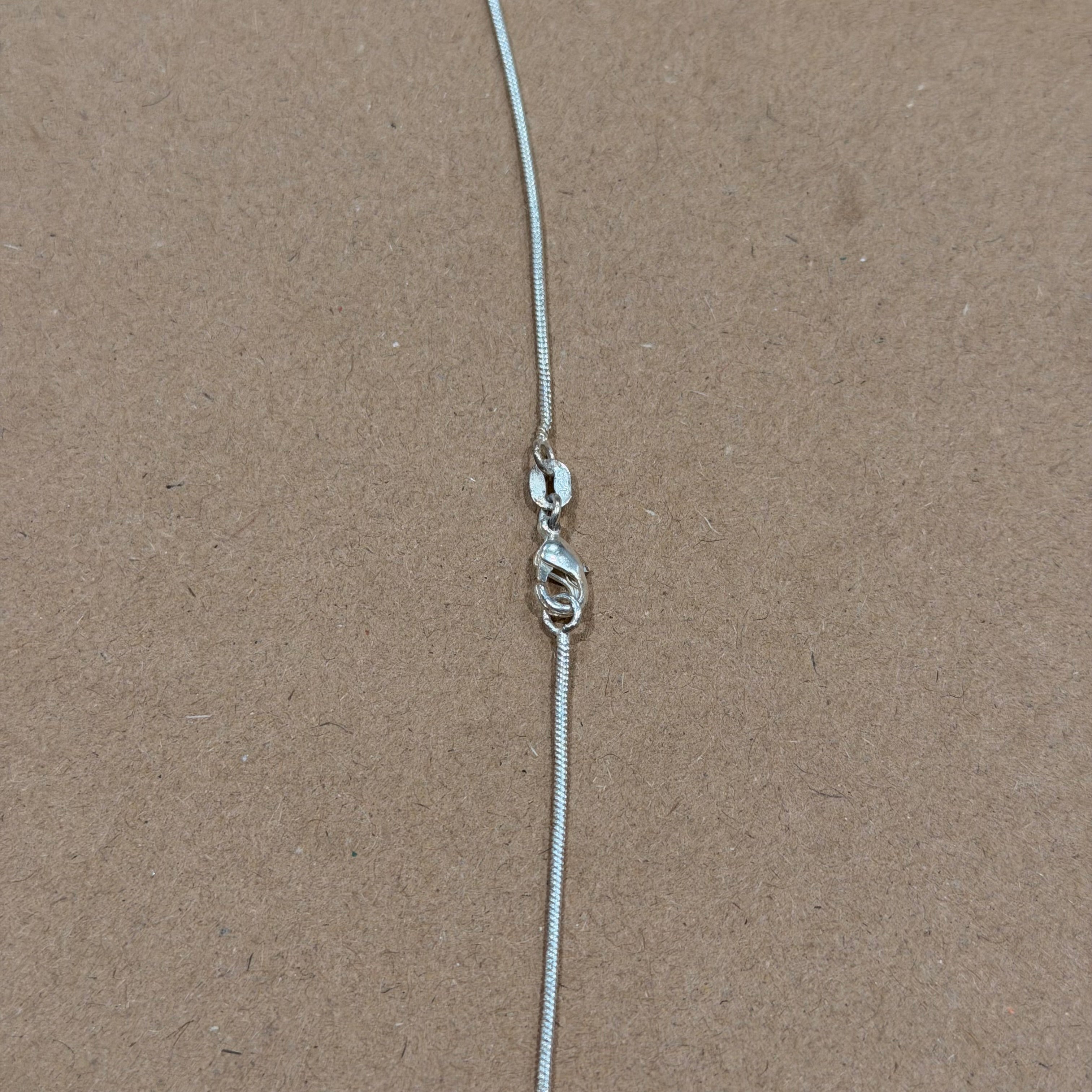 Sterling Snake Chain Necklace 20 in