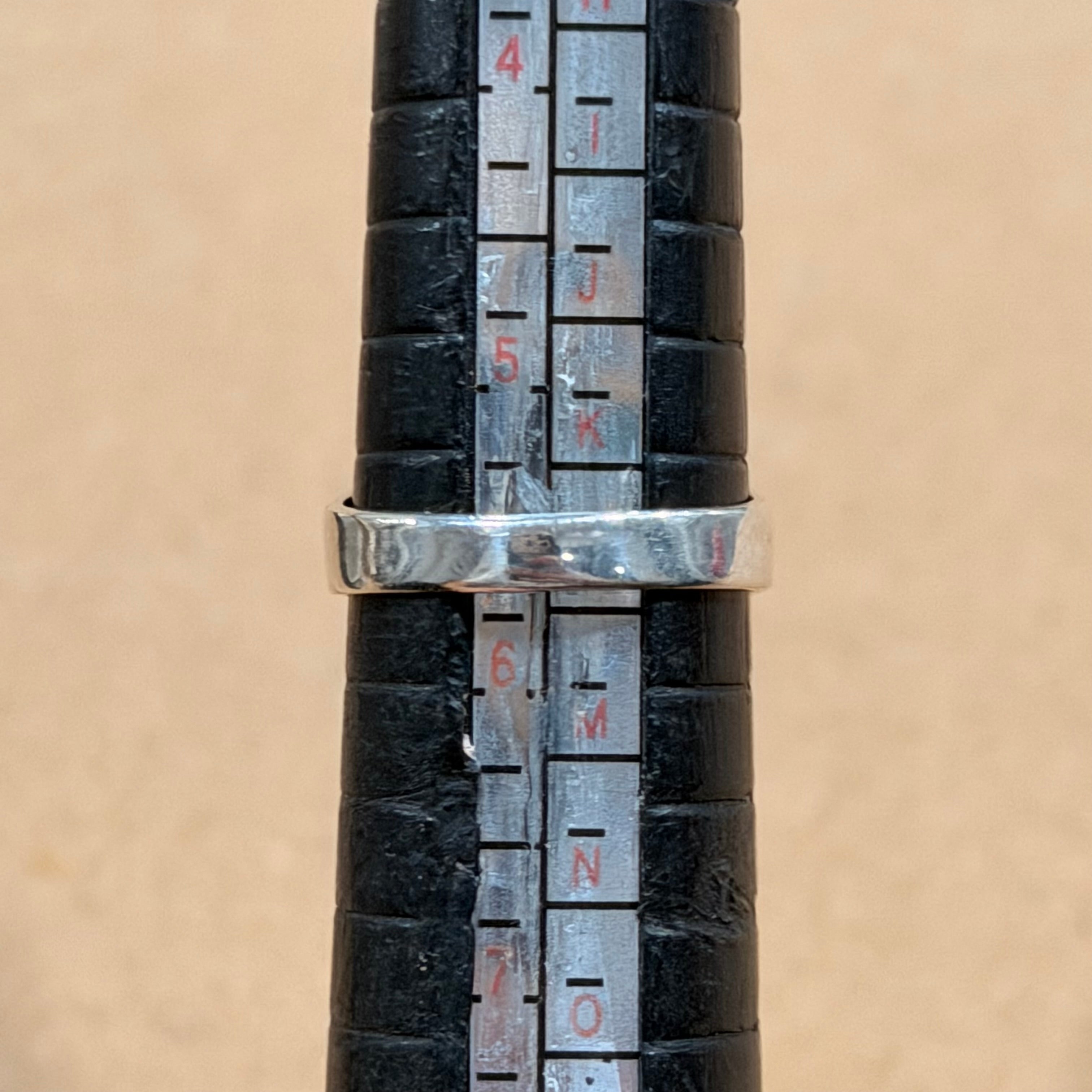 Sterling Baltic Amber Ring Sz 5.75