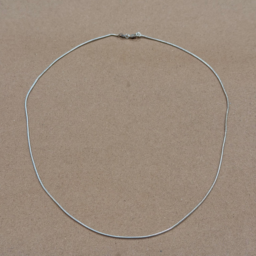 Sterling Snake Chain Necklace 20 in