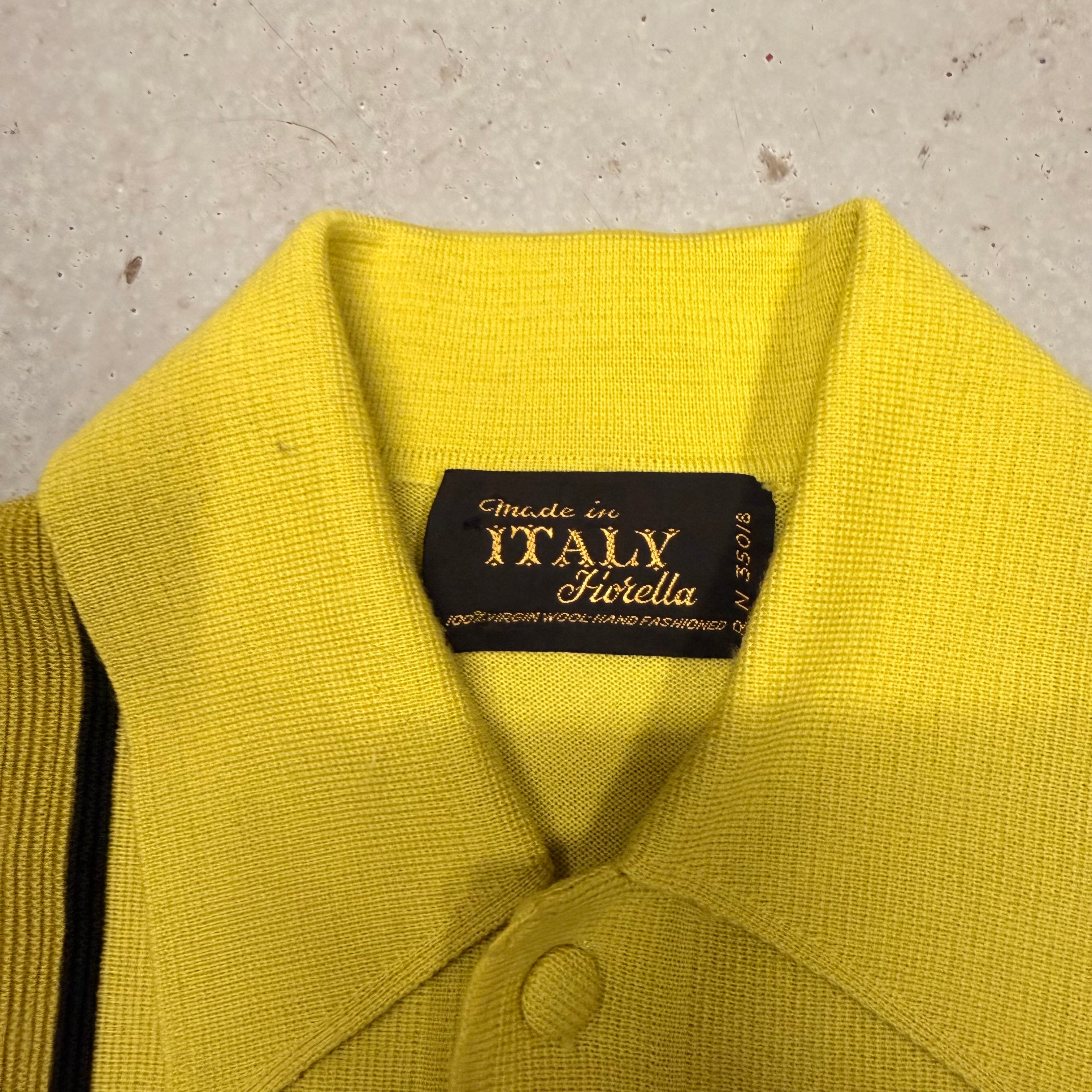 80's Italian Button Up Collared Shirt (L)