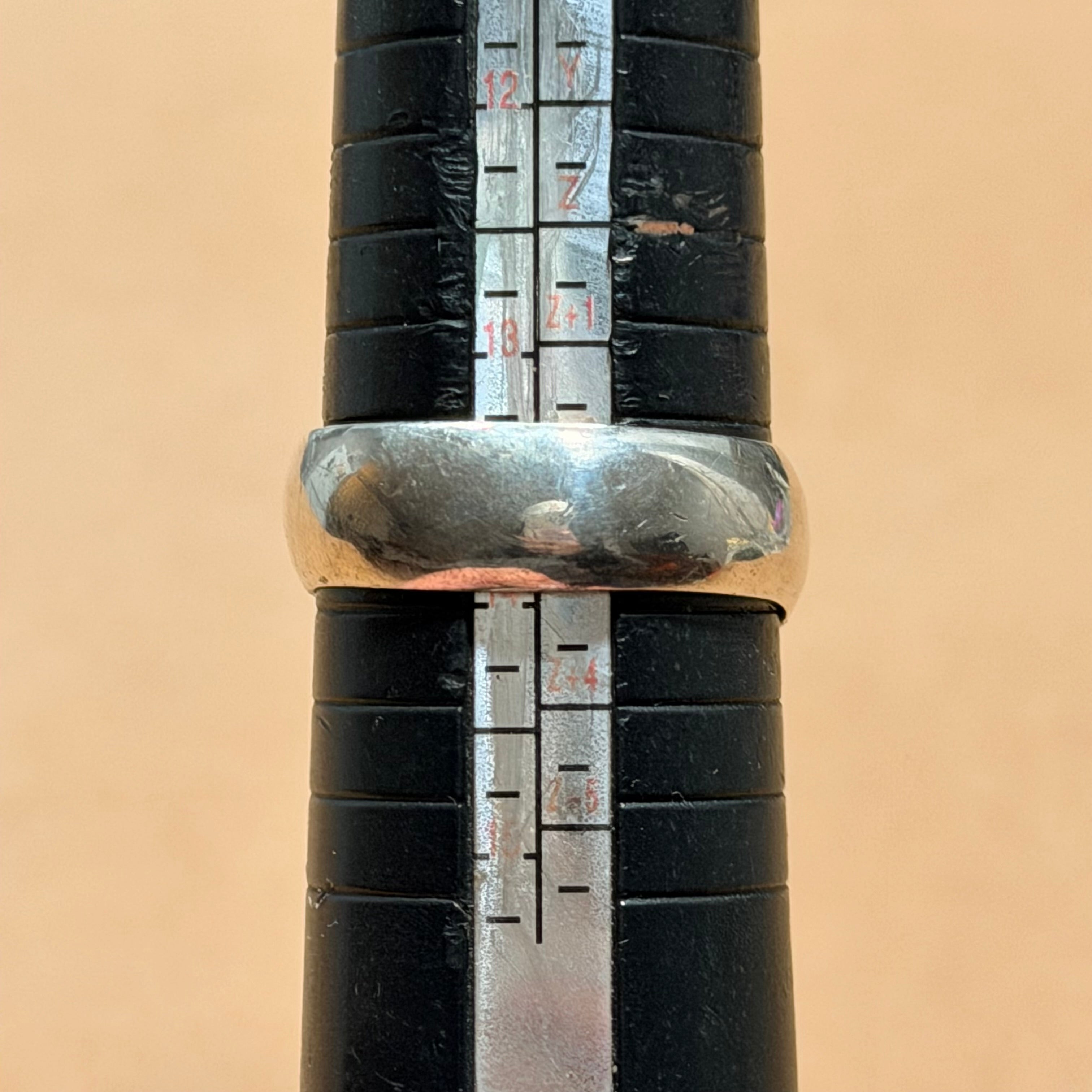 Huge Sterling Flaming Ace Ring by Nino Sz 14