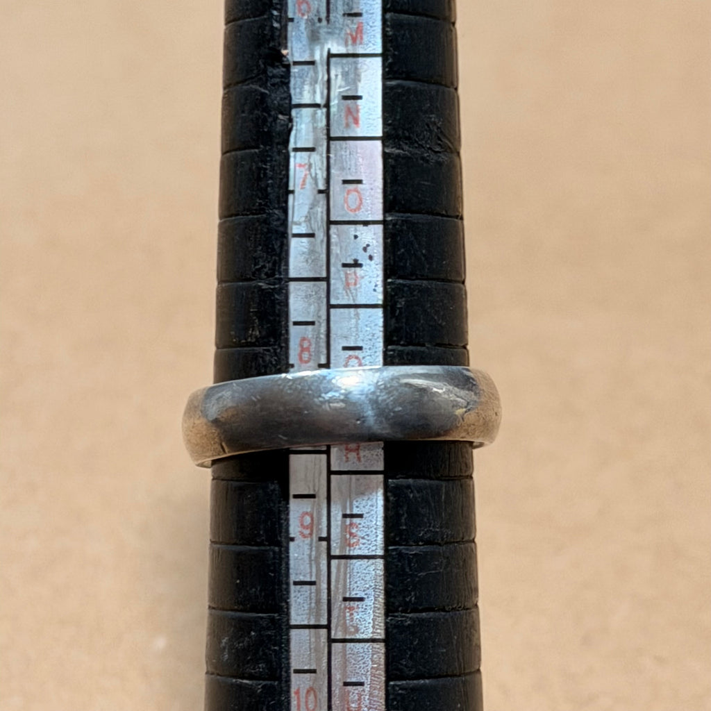 Sterling Essential Band Ring Sz 8.25