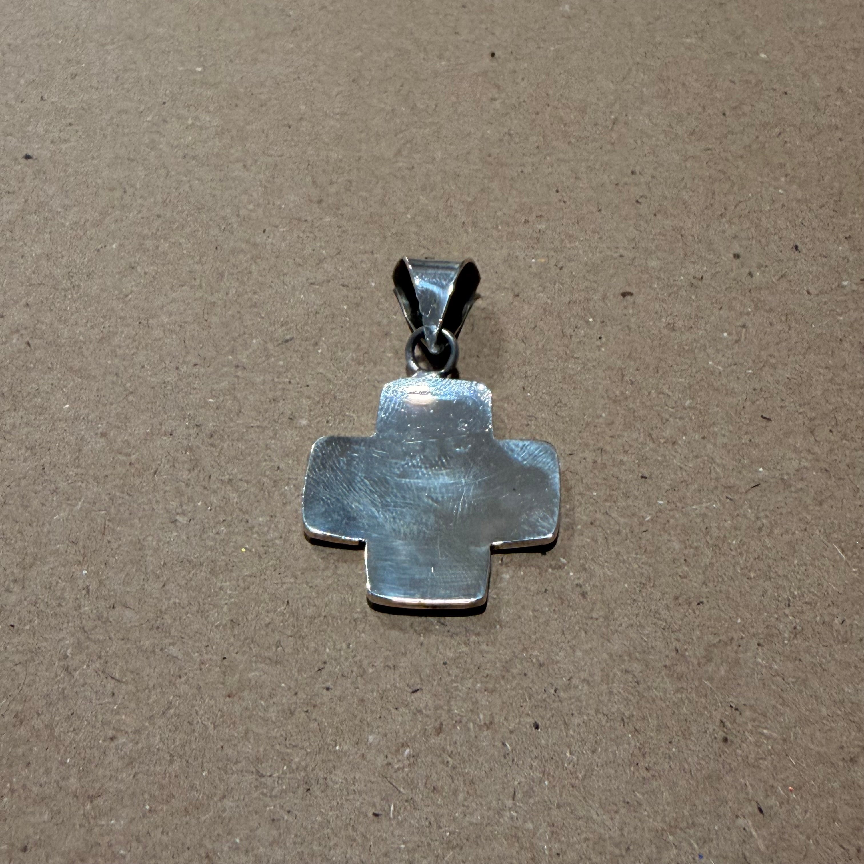 Sterling Cross Pendant With Engraving