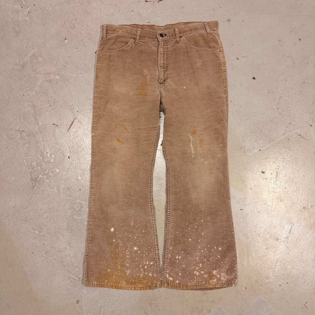 Distressed 70's Levis Corduroy Flare Pants (38X30)