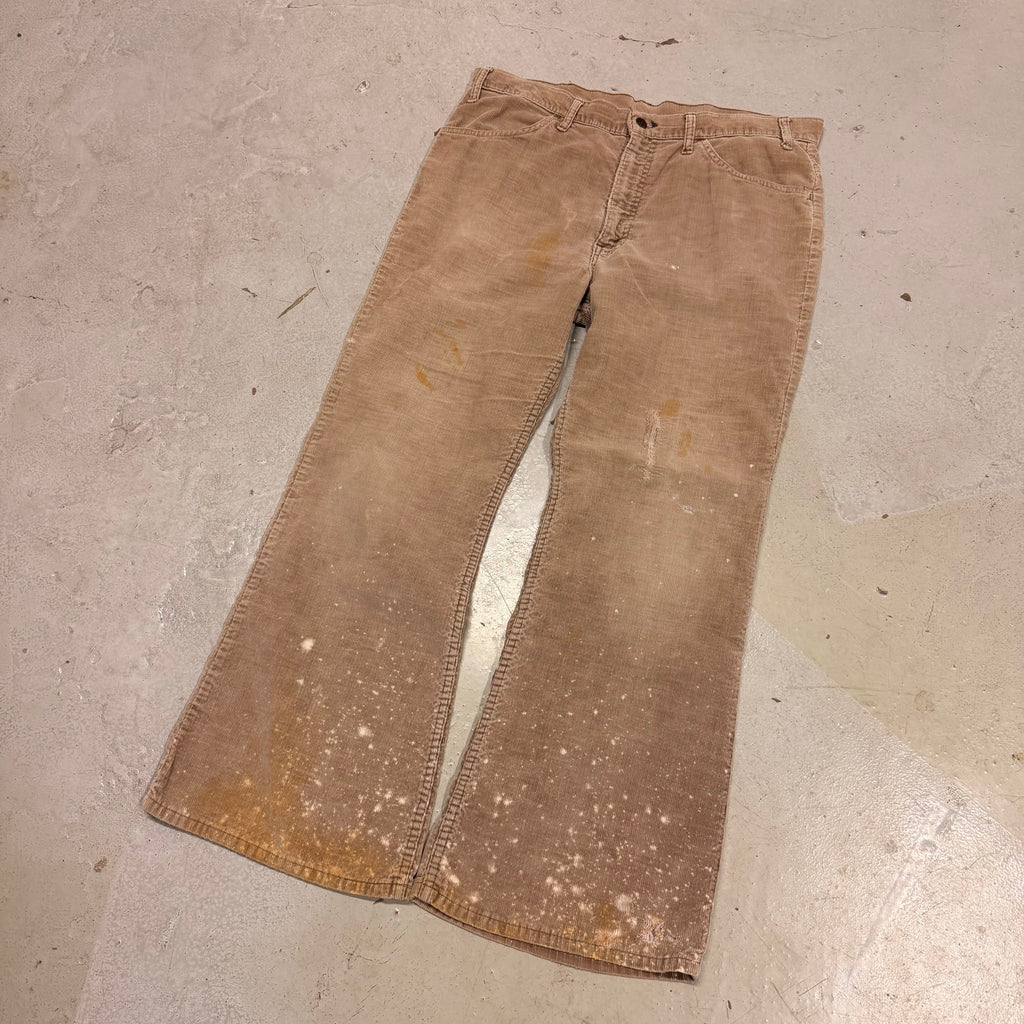 Distressed 70's Levis Corduroy Flare Pants (38X30)