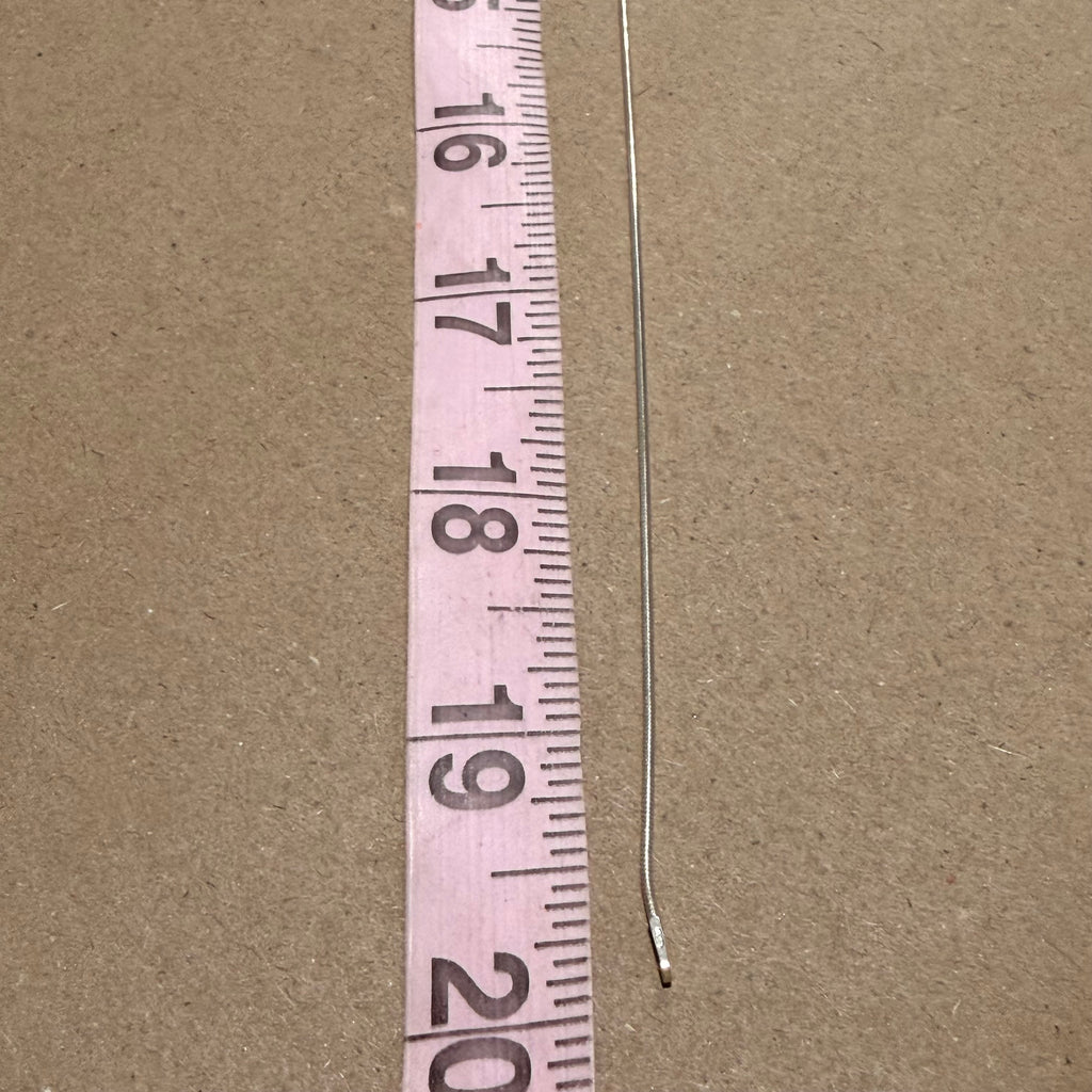 Sterling thin snake chain necklace 19.75 in